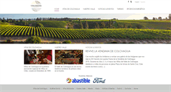 Desktop Screenshot of colchaguavalley.cl